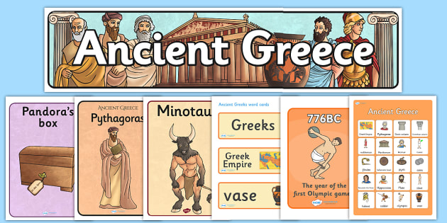 Ready Made Ancient Greece Display Pack (teacher made)