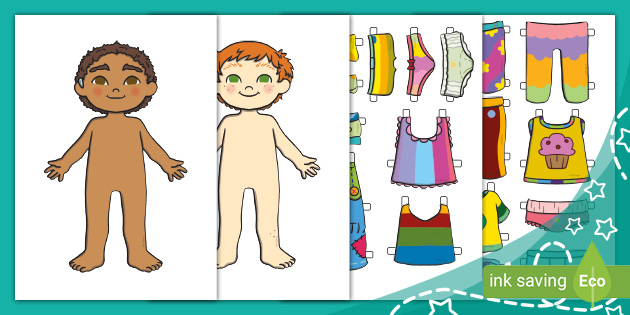 Doll paper dress hotsell