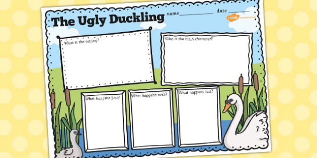 book report ugly duckling