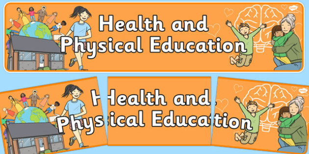 Health and Physical Education Display Banner NZ