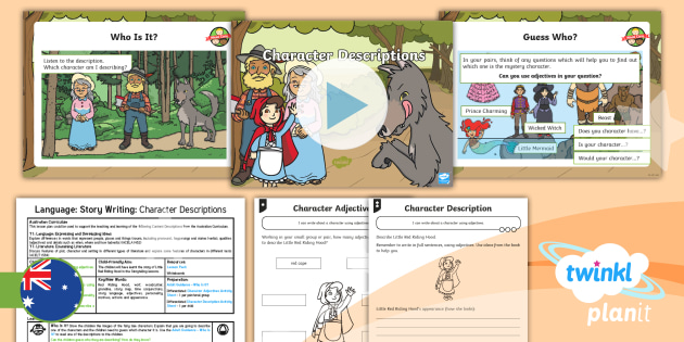 Planit English Year 1 Traditional Tales Little Red Riding Hood Story