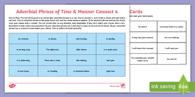 Adverbial Clause Exercises PDF Primary Worksheets