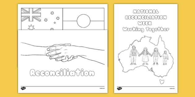 National Reconciliation Week Colouring Sheets and Posters