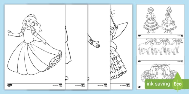 disney princess coloring page cinderella