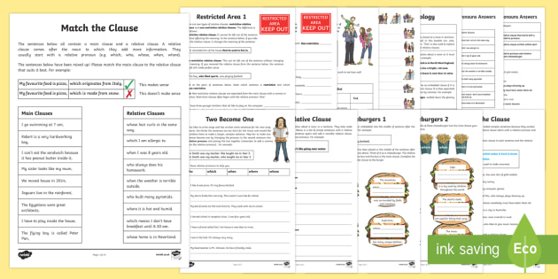 Relative Pronouns Worksheet With Answers Pdf Year 5 6 Relative Pronouns Worksheet With Answers Pdf Year 5 6