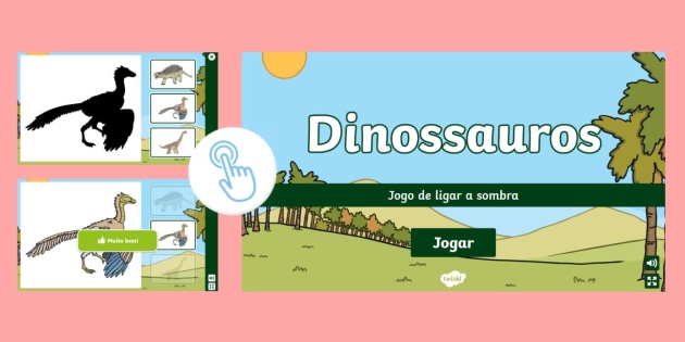 Múltiplos com Dinossauros – Jogo Interativo - Twinkl