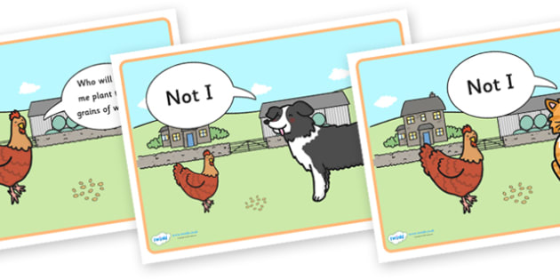 speech bubble worksheet Bubbles) (Speech Sequencing Little  Hen Story Red  Little Red