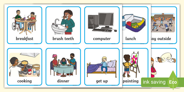 Visual Timetable for Home