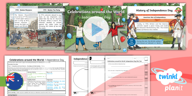 PlanIt HASS History Year 3 Celebrations around the World Lesson 8: