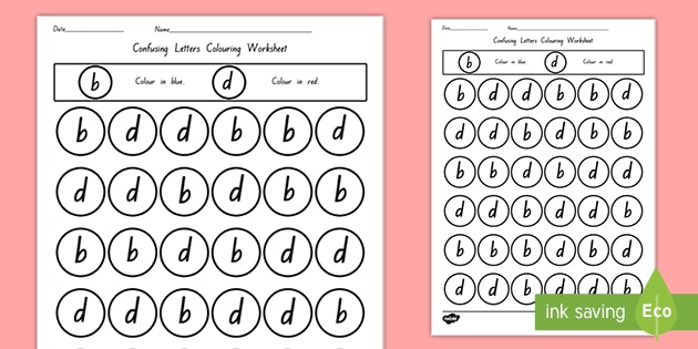 confusing-letters-colouring-worksheet-b-and-d-teacher-made