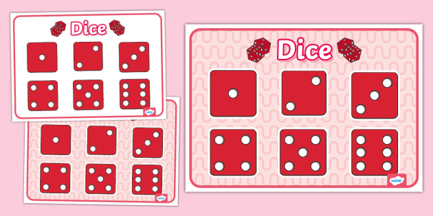 👉 Dice Display Poster