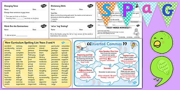 Spag Ks2 Worksheets