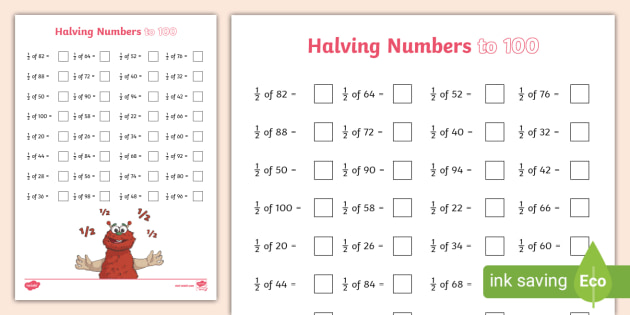 ハル様　2分の① findinghalf #grade2maths Finding half of a number