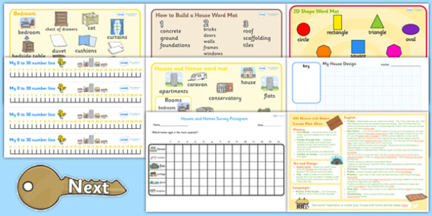 Houses And Homes Ks1 Lesson Plan Ideas And Resource Pack Plan