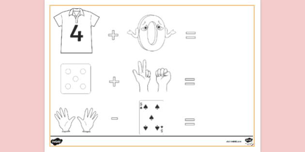 Twinkle Coloring Math Mathematics Colouring Page โข Twinkl.com.au