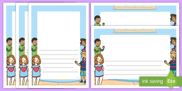 Pupil Voice Page Border Pack (teacher made)