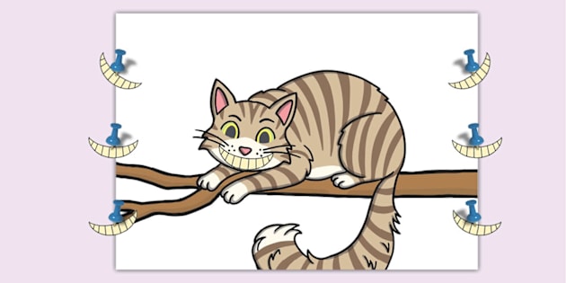 Pin the Grin on the Cheshire Cat