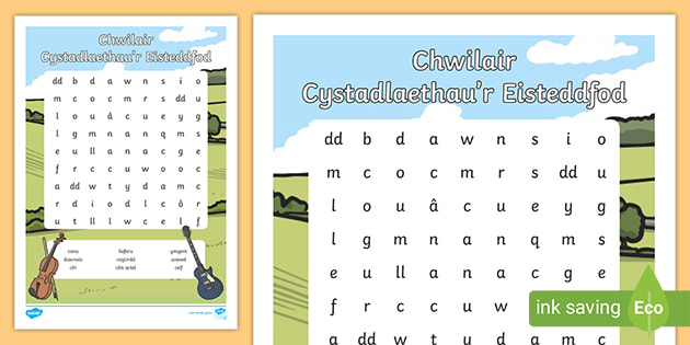 Chwilair Cystadlaethau R Eisteddfod