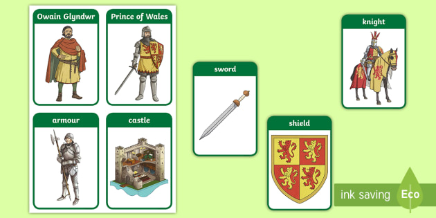 Historical Figures of Wales: Owain Glyndwr Flashcards