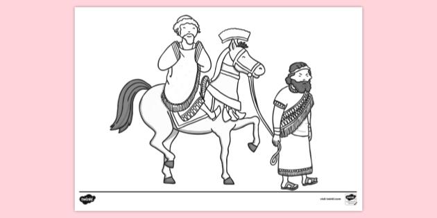 king xerxes and queen esther coloring pages