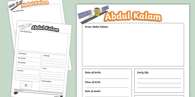 Biography Fact File Template • Twinkl.com.au