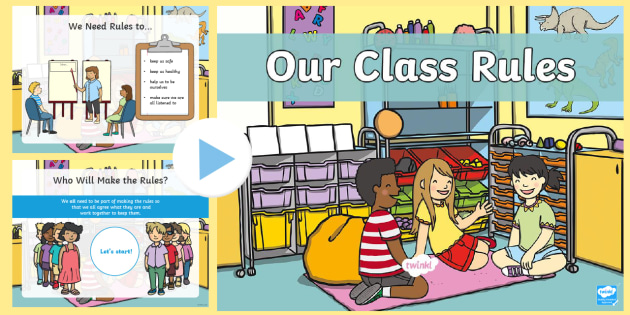 KS1 Our Class Rules PowerPoint Primary Resources