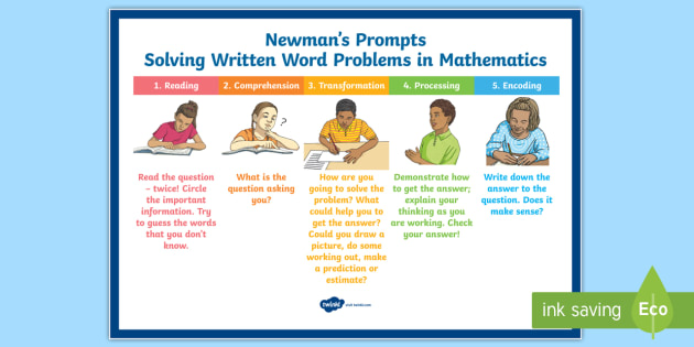 newman's problem solving steps