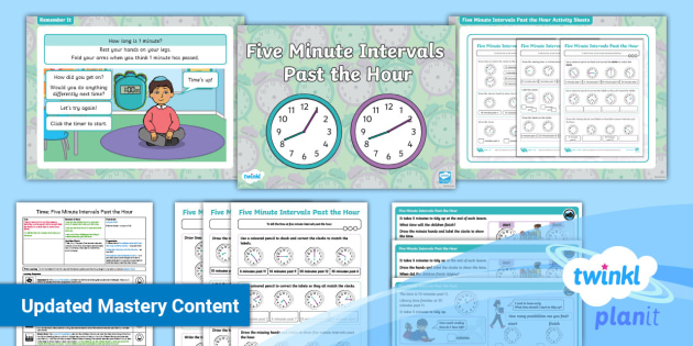 👉 Y2 Telling the Time PlanIt Maths Lesson 4