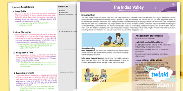 free-history-the-indus-valley-civilisation-uks2-planning-overview