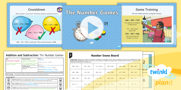 PlanIt Maths Y4 Addition And Subtraction Lesson Pack Checking Answers 2 
