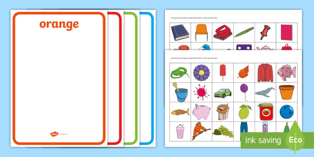 Color Sorting Activity