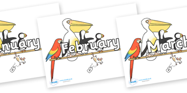 on the great pet sale - months of the year, months poster