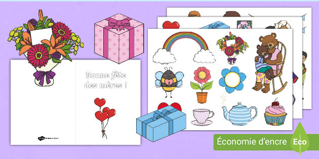 Confection D Une Carte Pour La Fete Des Meres