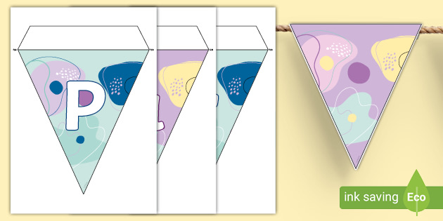 EYFS Parents Information Board Bunting (teacher made)