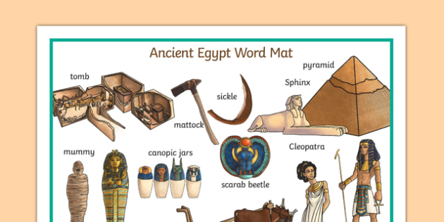 Words Associated With Ancient Egypt