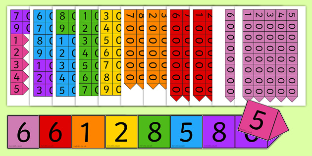 Place Value Cards Printable Free