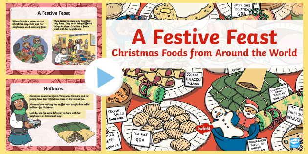 Christmas meals outlet around the world