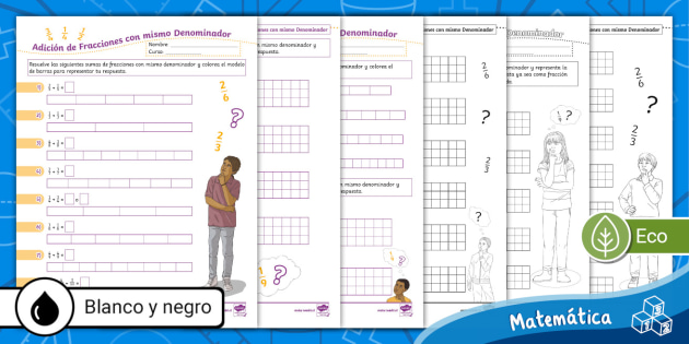 Hojas De Trabajo Para Trazar Fracciones En Una Línea Numérica Pin De