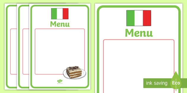 Italian Restaurant Role Play Display Banner Teacher Made