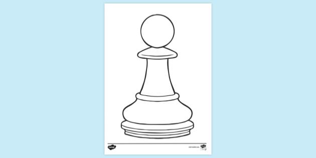 How to Draw Chess Pieces Part 1: The Pawn 