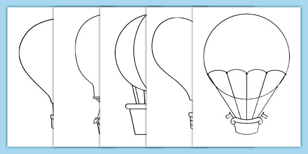 Printable Templates Of Balloons Kids Coloring Craft