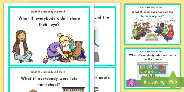 What If Everyone Did That? Social Situation Cards