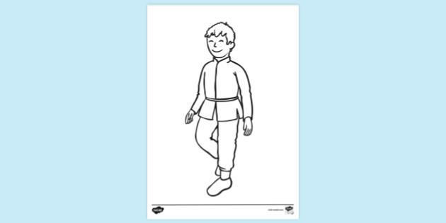 FREE! - Medieval Boy Colouring Sheets | Colouring Pages