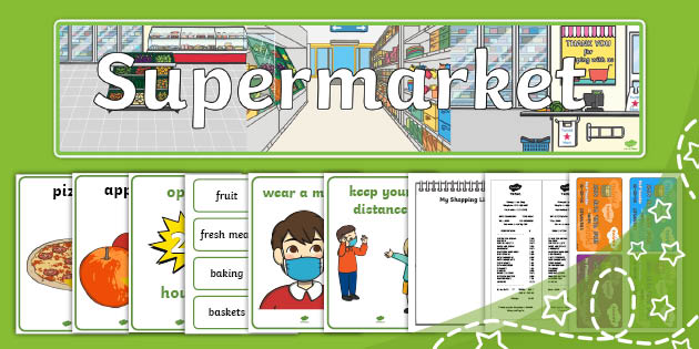 Role play supermarket new arrivals