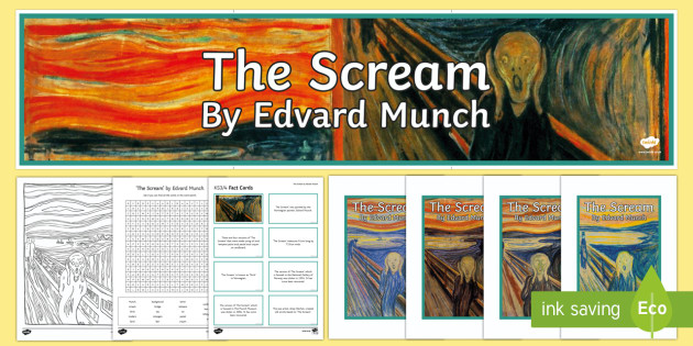 worksheet t phonics The Irish Scream Resource Munch Edvard by Pack