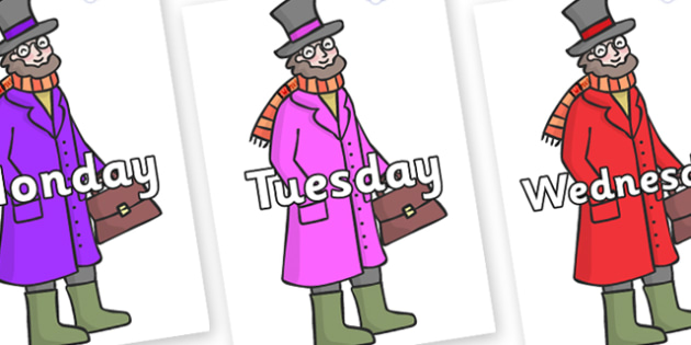 Days of the Week on Doctor Foster