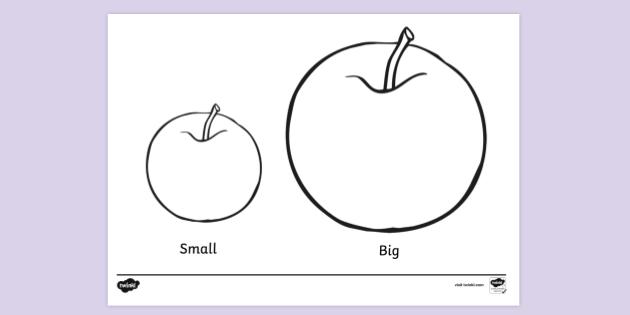 Big Small Worksheet Comparison Worksheet Preschool -  Portugal