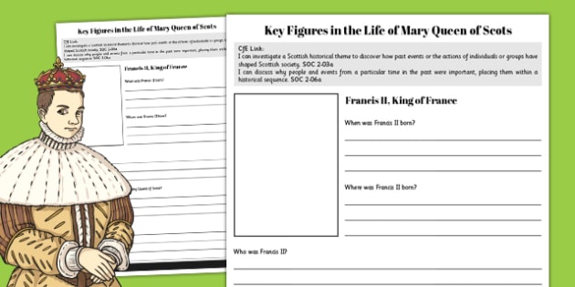 Francis Ii Mary Queen Of Scots Key Figures Fact File