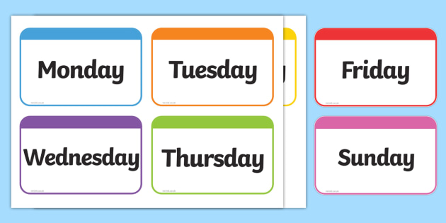 days-of-the-week-flashcards-teacher-made