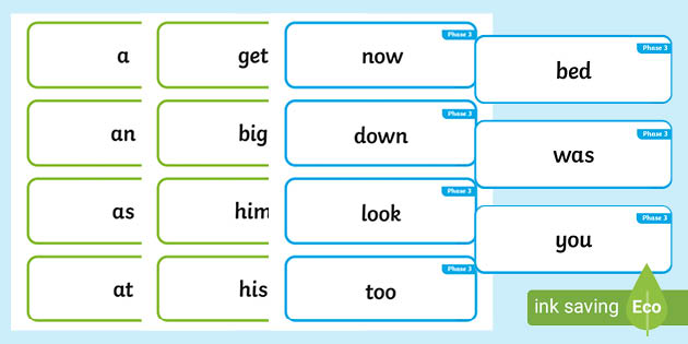 First High-Frequency Words Reception | High-Frequency Words